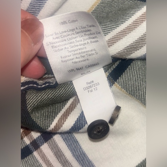 Eddie Bauer Classic Fit Flannel Shirt Size Tall XL - Picture 4 of 9